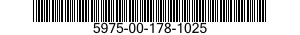 5975-00-178-1025  5975001781025 001781025