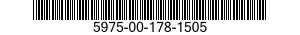 5975-00-178-1505 STUFFING TUBE 5975001781505 001781505