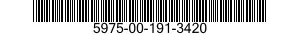5975-00-191-3420  5975001913420 001913420