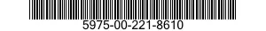 5975-00-221-8610  5975002218610 002218610