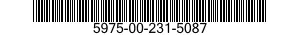 5975-00-231-5087  5975002315087 002315087