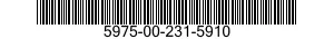 5975-00-231-5910  5975002315910 002315910