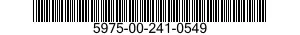 5975-00-241-0549  5975002410549 002410549