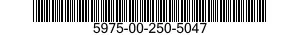 5975-00-250-5047 BUSHING,ELECTRICAL CONDUCTOR 5975002505047 002505047
