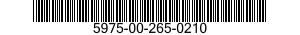 5975-00-265-0210  5975002650210 002650210