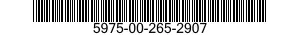 5975-00-265-2907  5975002652907 002652907