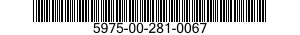 5975-00-281-0067  5975002810067 002810067