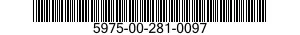 5975-00-281-0097  5975002810097 002810097