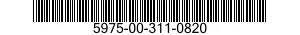 5975-00-311-0820  5975003110820 003110820