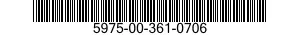 5975-00-361-0706  5975003610706 003610706