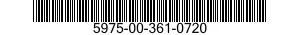 5975-00-361-0720  5975003610720 003610720