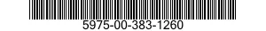 5975-00-383-1260  5975003831260 003831260