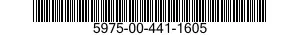 5975-00-441-1605 STRAP,TIE DOWN,ELECTRICAL COMPONENTS 5975004411605 004411605