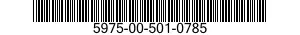 5975-00-501-0785  5975005010785 005010785