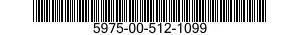 5975-00-512-1099 STRAP,TIE DOWN,ELECTRICAL COMPONENTS 5975005121099 005121099