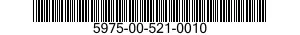 5975-00-521-0010  5975005210010 005210010