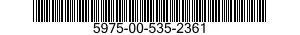 5975-00-535-2361  5975005352361 005352361