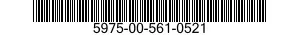 5975-00-561-0521  5975005610521 005610521