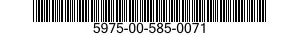 5975-00-585-0071  5975005850071 005850071