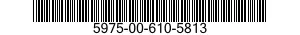 5975-00-610-5813  5975006105813 006105813