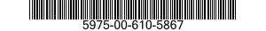 5975-00-610-5867  5975006105867 006105867
