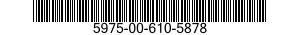5975-00-610-5878  5975006105878 006105878