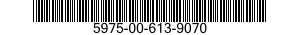 5975-00-613-9070 FERRULE,METALLIC SHIELDED CABLE, 5975006139070 006139070