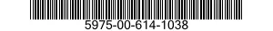 5975-00-614-1038 MOUNTING BASE,ELECTRICAL EQUIPMENT 5975006141038 006141038