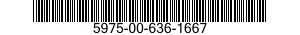 5975-00-636-1667  5975006361667 006361667
