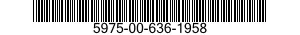 5975-00-636-1958  5975006361958 006361958