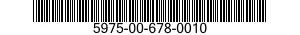 5975-00-678-0010  5975006780010 006780010
