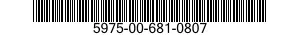 5975-00-681-0807  5975006810807 006810807