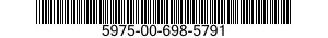 5975-00-698-5791 BOX CONNECTOR,ELECTRICAL 5975006985791 006985791