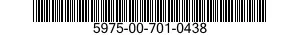 5975-00-701-0438  5975007010438 007010438