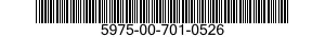 5975-00-701-0526  5975007010526 007010526