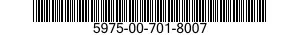 5975-00-701-8007  5975007018007 007018007