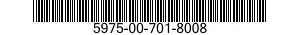 5975-00-701-8008 CAP,ELECTRICAL 5975007018008 007018008