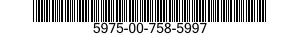 5975-00-758-5997 RACK,CABLE,UNDERGROUND 5975007585997 007585997