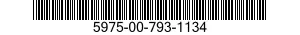 5975-00-793-1134 BACKSHELL,ELECTRICAL CONNECTOR 5975007931134 007931134