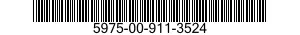 5975-00-911-3524  5975009113524 009113524
