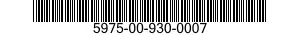 5975-00-930-0007  5975009300007 009300007