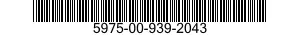 5975-00-939-2043  5975009392043 009392043