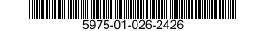 5975-01-026-2426 STRAP,TIE DOWN,ELECTRICAL COMPONENTS 5975010262426 010262426