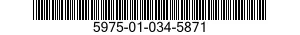 5975-01-034-5871 STRAP,TIE DOWN,ELECTRICAL COMPONENTS 5975010345871 010345871