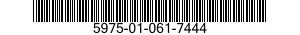 5975-01-061-7444  5975010617444 010617444