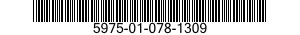 5975-01-078-1309 STRAP,TIE DOWN,ELECTRICAL COMPONENTS 5975010781309 010781309