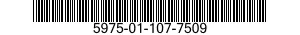 5975-01-107-7509 STRAP,TIE DOWN,ELECTRICAL COMPONENTS 5975011077509 011077509