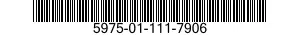 5975-01-111-7906 PLATE,WALL,ELECTRICAL 5975011117906 011117906