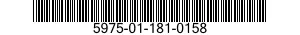 5975-01-181-0158 CLAMP,CABLE 5975011810158 011810158
