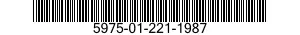 5975-01-221-1987 HANGER,CABLE 5975012211987 012211987